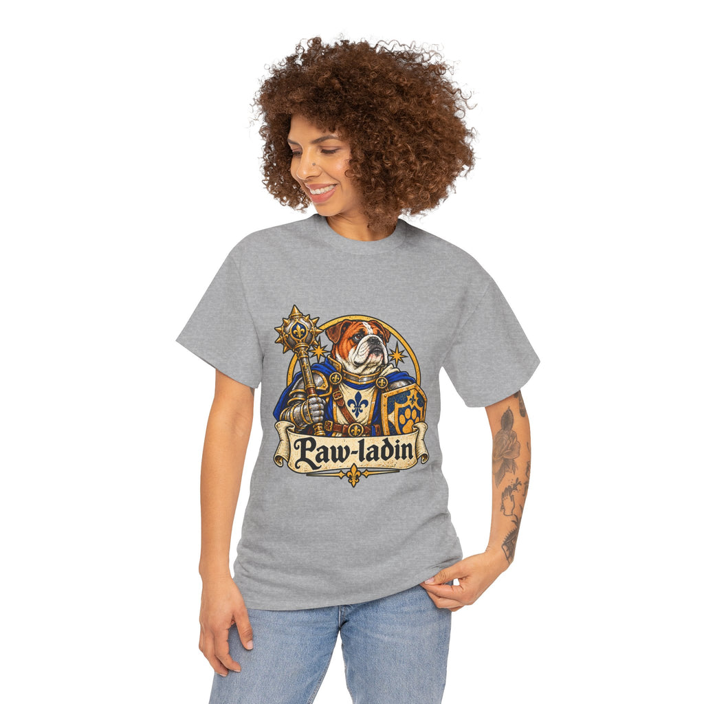 Pawladin Dog T Shirt Funny Paladin Fantasy Tee
