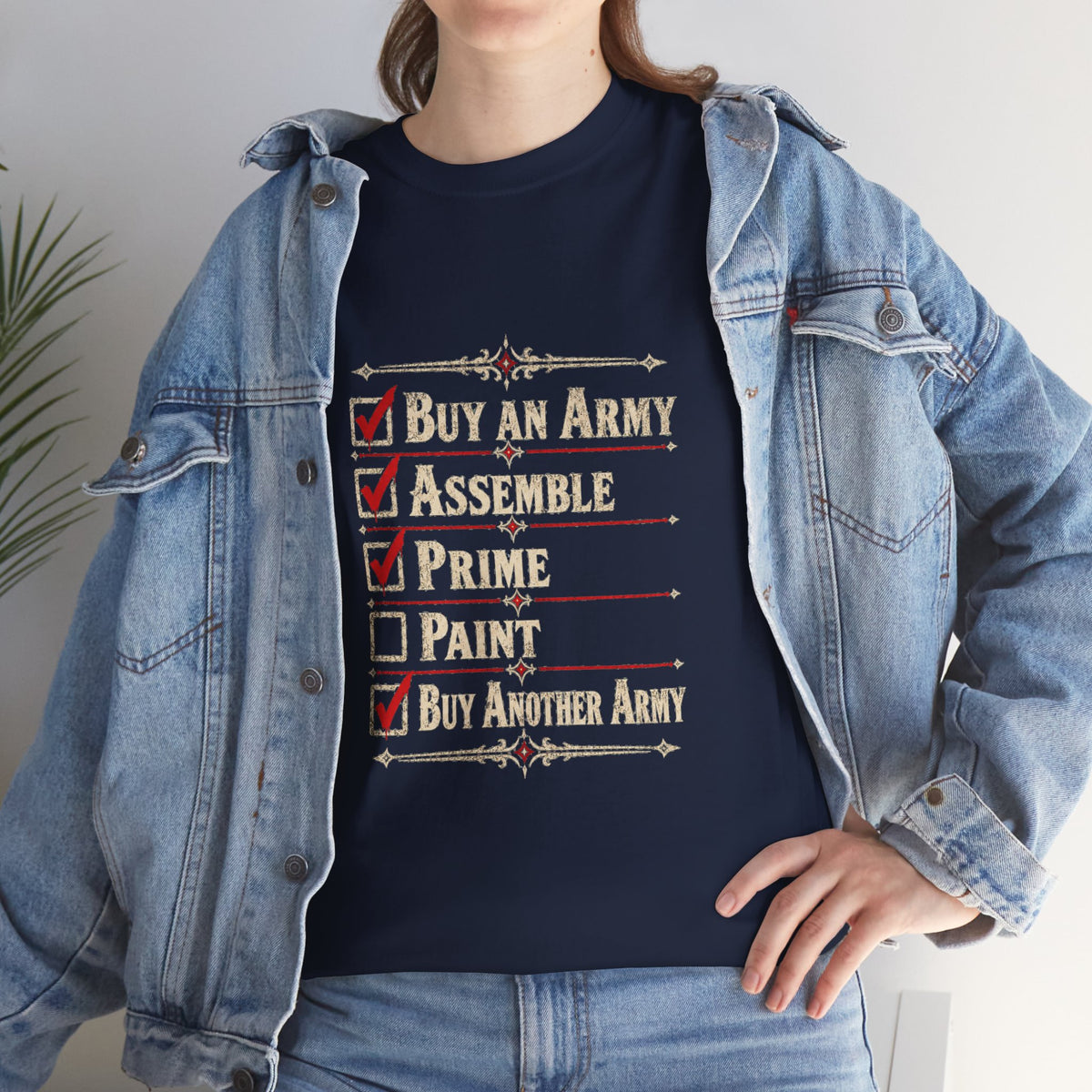 Buy Another Army Miniature Gaming Tee