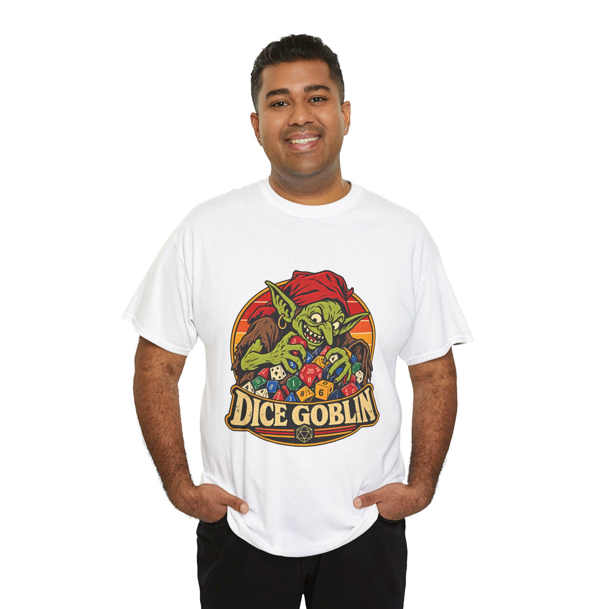 Dice Goblin Shirt – Funny Dice Hoarder & Tabletop RPG Tee