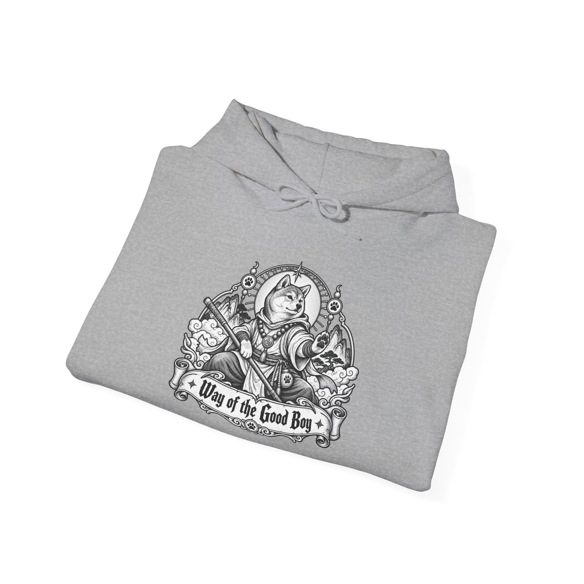 Way of the Good Boy Dog Hoodie – Monk Fantasy RPG Pullover