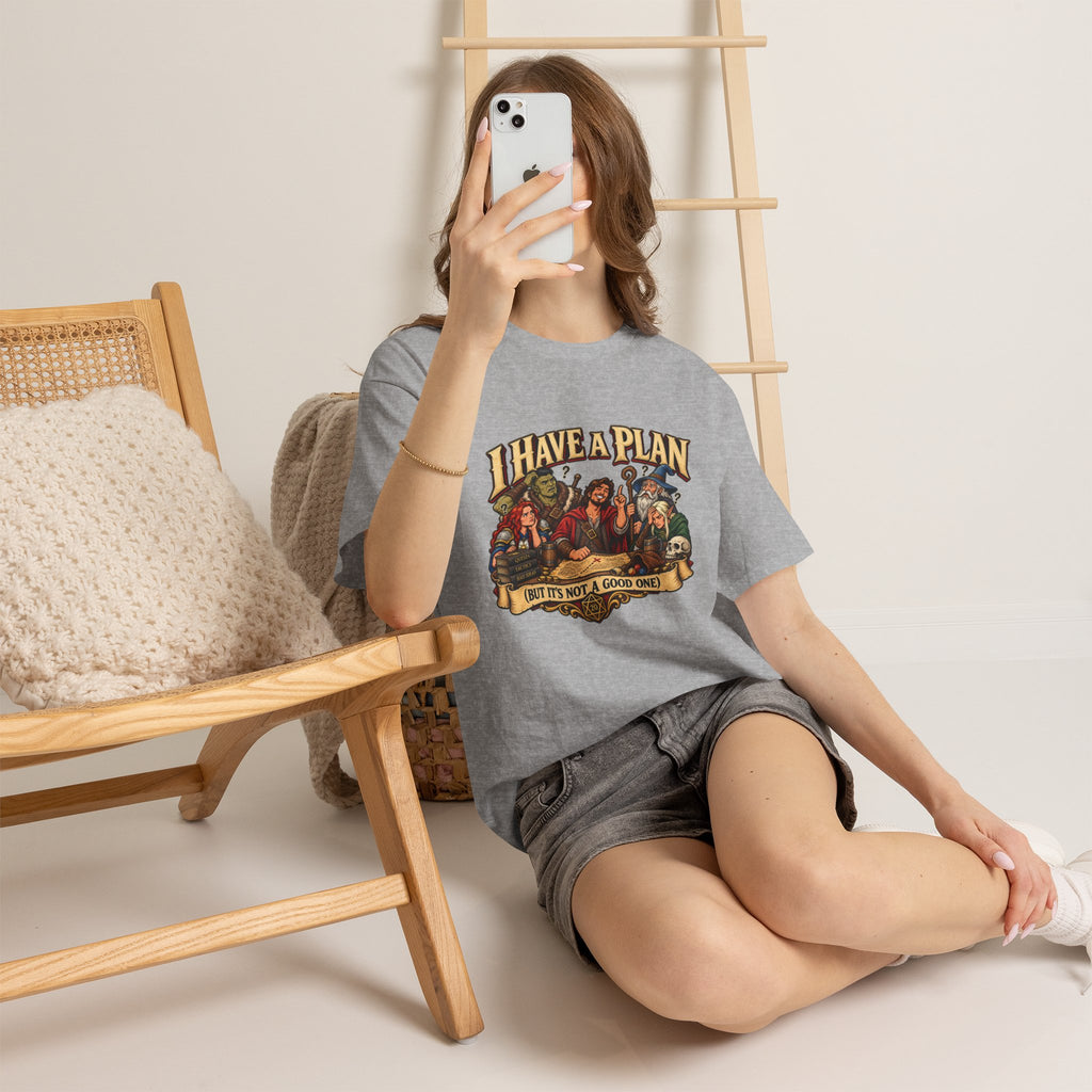 I Have a Plan (But It’s Not a Good One) | Funny RPG Party Tee