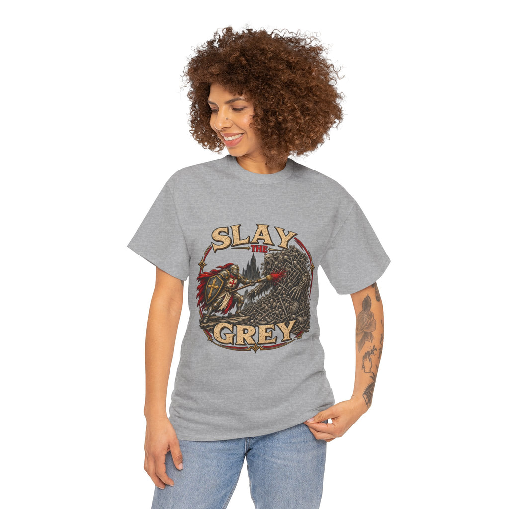 Slay the Grey Miniature Painting T-Shirt | Fantasy Hobbyist Tee