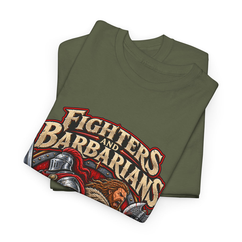 Fighters & Barbarians RPG Tee | The Difference Is Anger Management