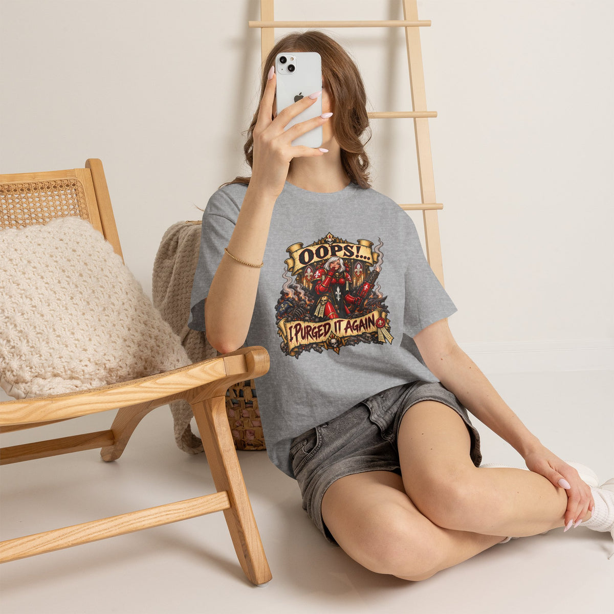 Oops… I Purged It Again Shirt – Sisters of Battle Pop Parody Tee