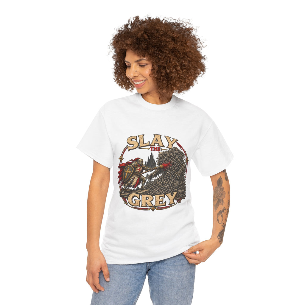 Slay the Grey Miniature Painting T-Shirt | Fantasy Hobbyist Tee