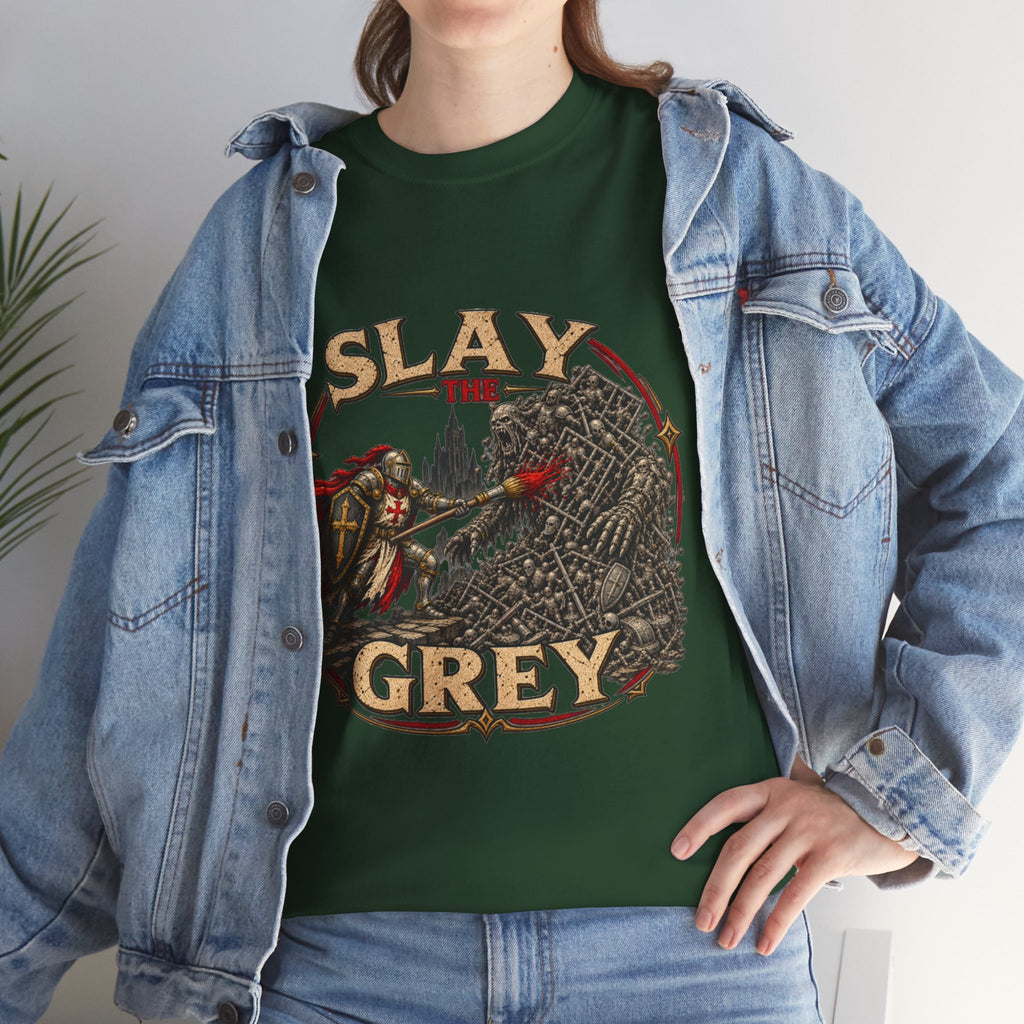 Slay the Grey Miniature Painting T-Shirt | Fantasy Hobbyist Tee
