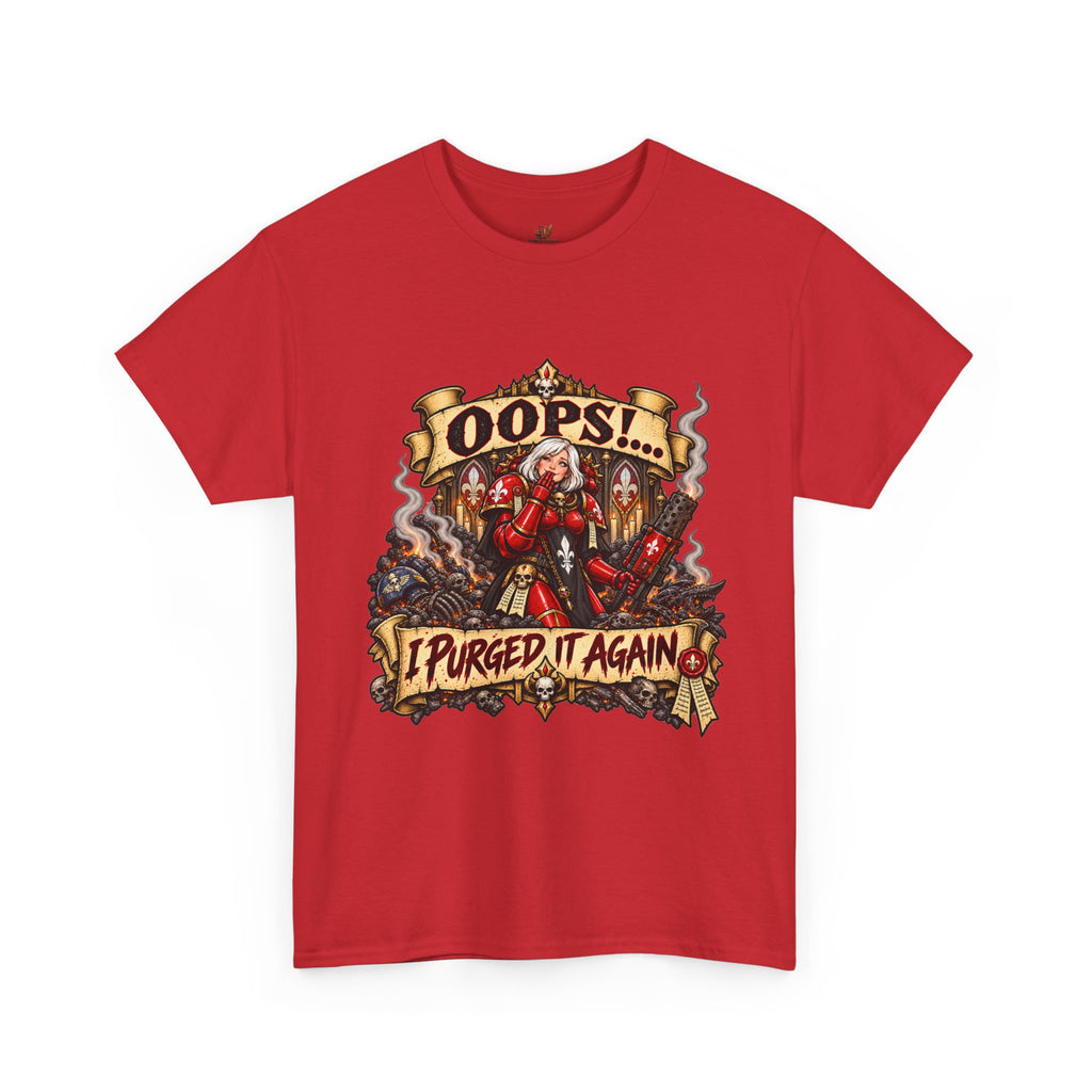 Oops… I Purged It Again Shirt – Sisters of Battle Pop Parody Tee