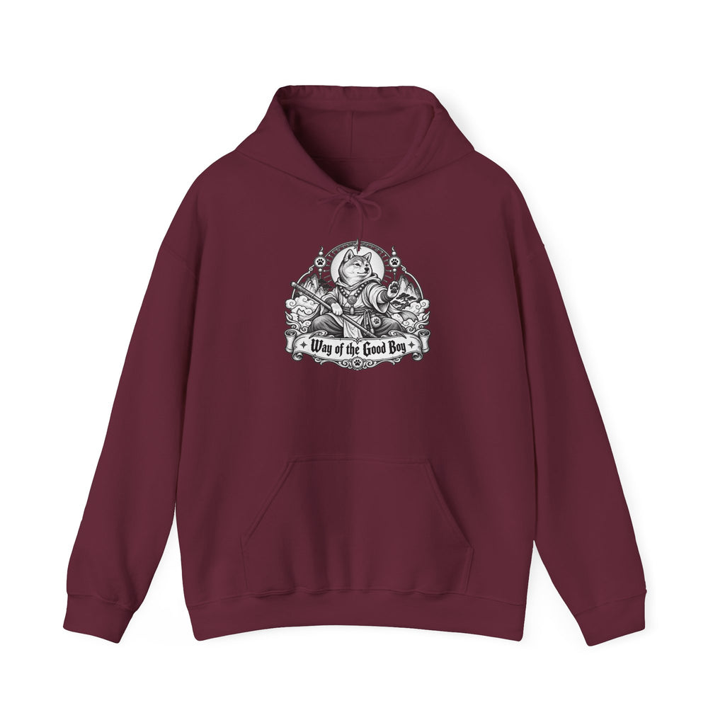 Way of the Good Boy Dog Hoodie – Monk Fantasy RPG Pullover
