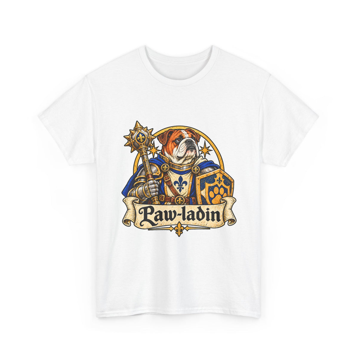 Pawladin Dog T Shirt Funny Paladin Fantasy Tee