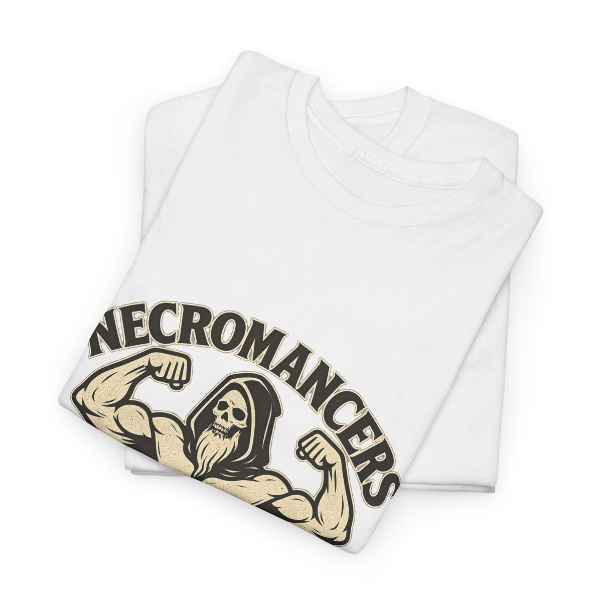 Necromancers: The Real Bodybuilding Champions T-Shirt | Funny RPG Tee
