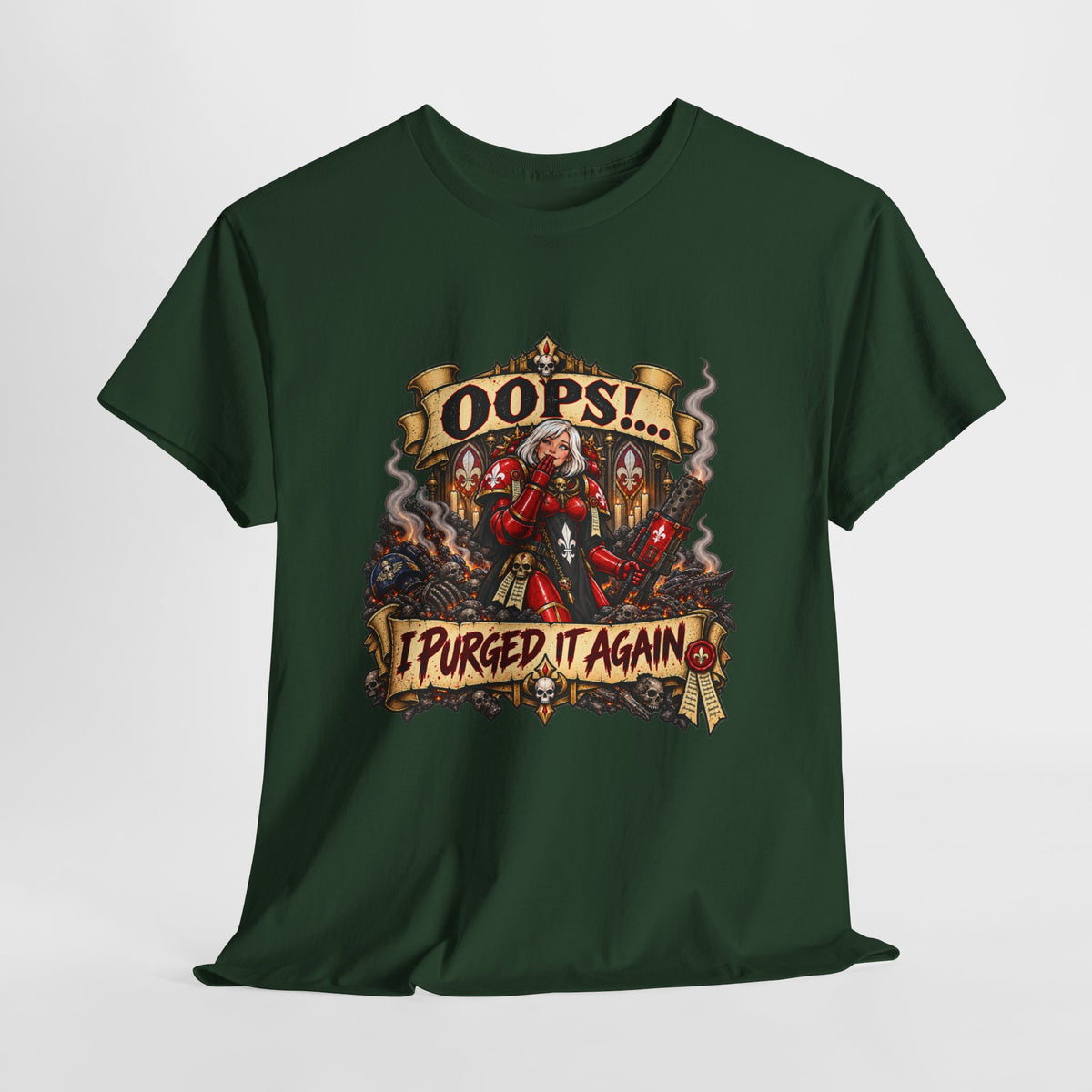 Oops… I Purged It Again Shirt – Sisters of Battle Pop Parody Tee