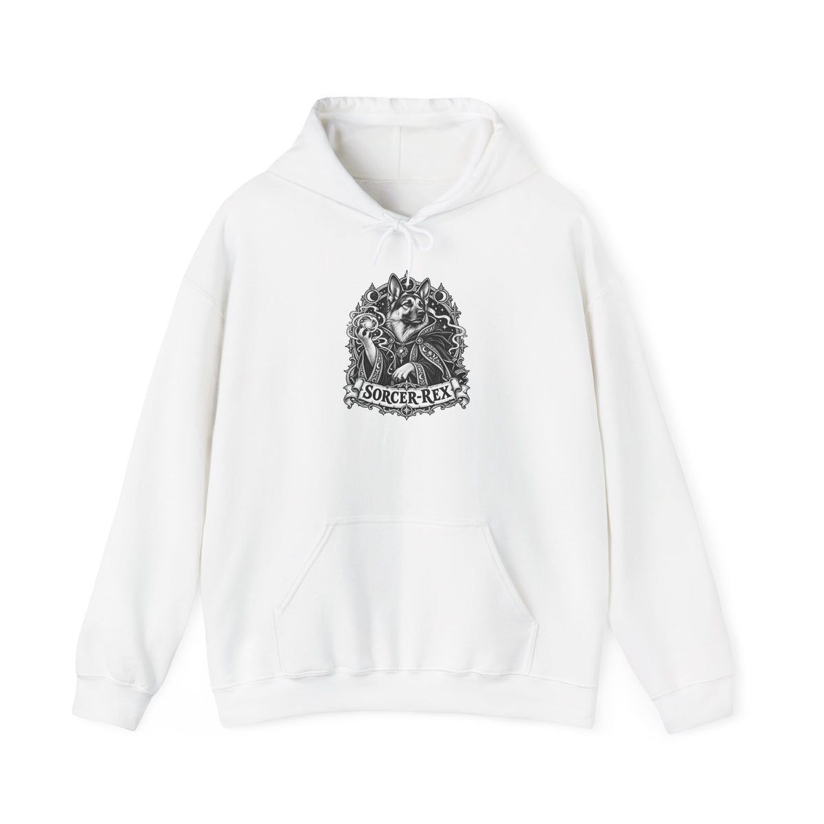 Sorcer-Rex Dog Hoodie – Sorcerer Fantasy RPG Pullover