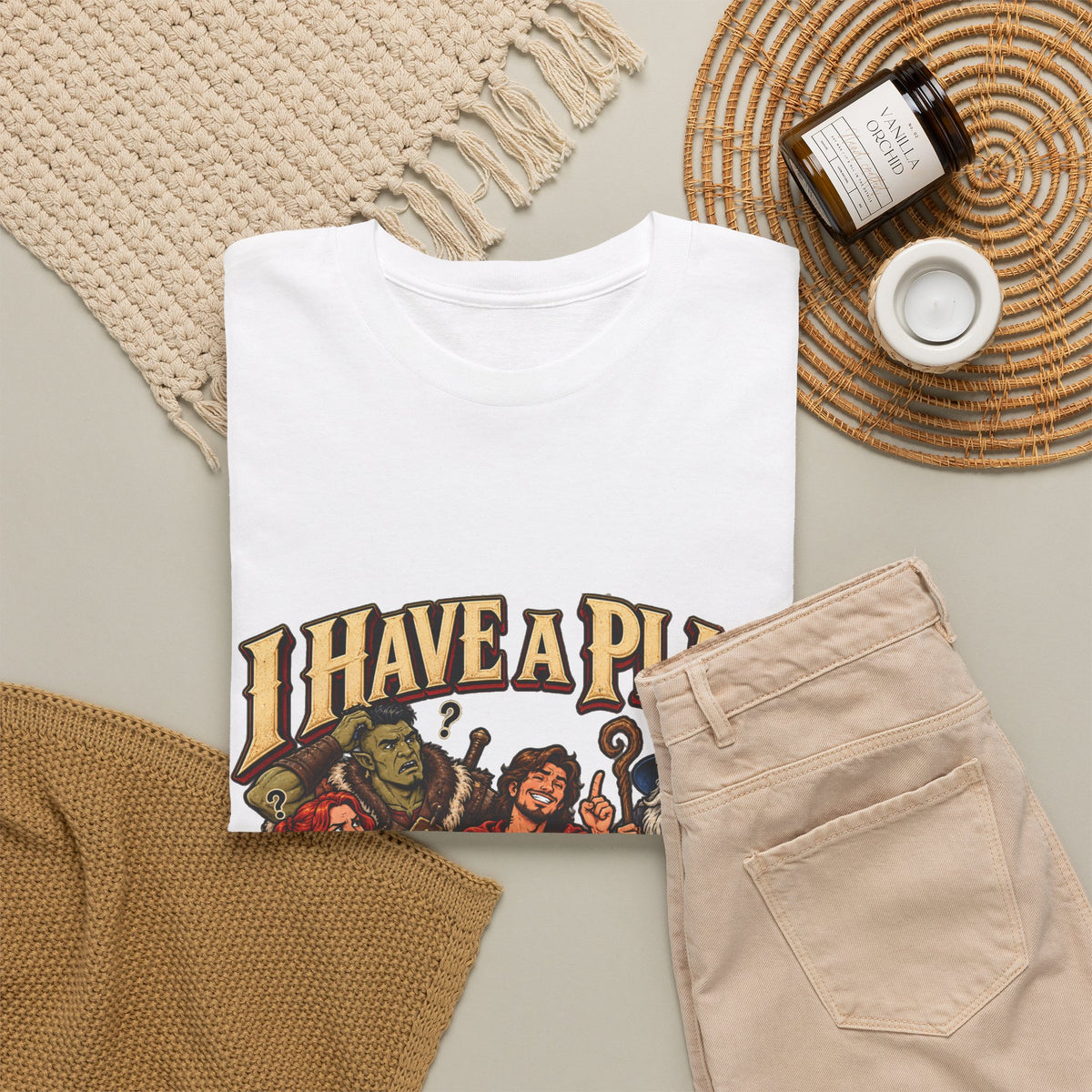 I Have a Plan (But It’s Not a Good One) | Funny RPG Party Tee