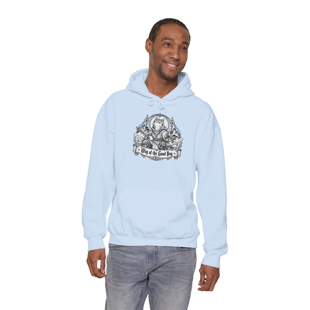 Way of the Good Boy Dog Hoodie – Monk Fantasy RPG Pullover