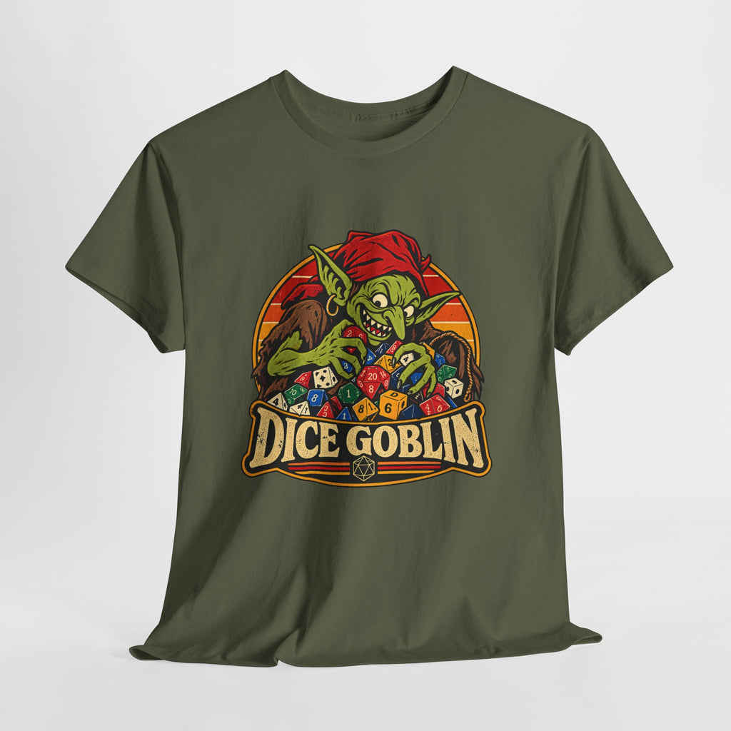 Dice Goblin Shirt – Funny Dice Hoarder & Tabletop RPG Tee