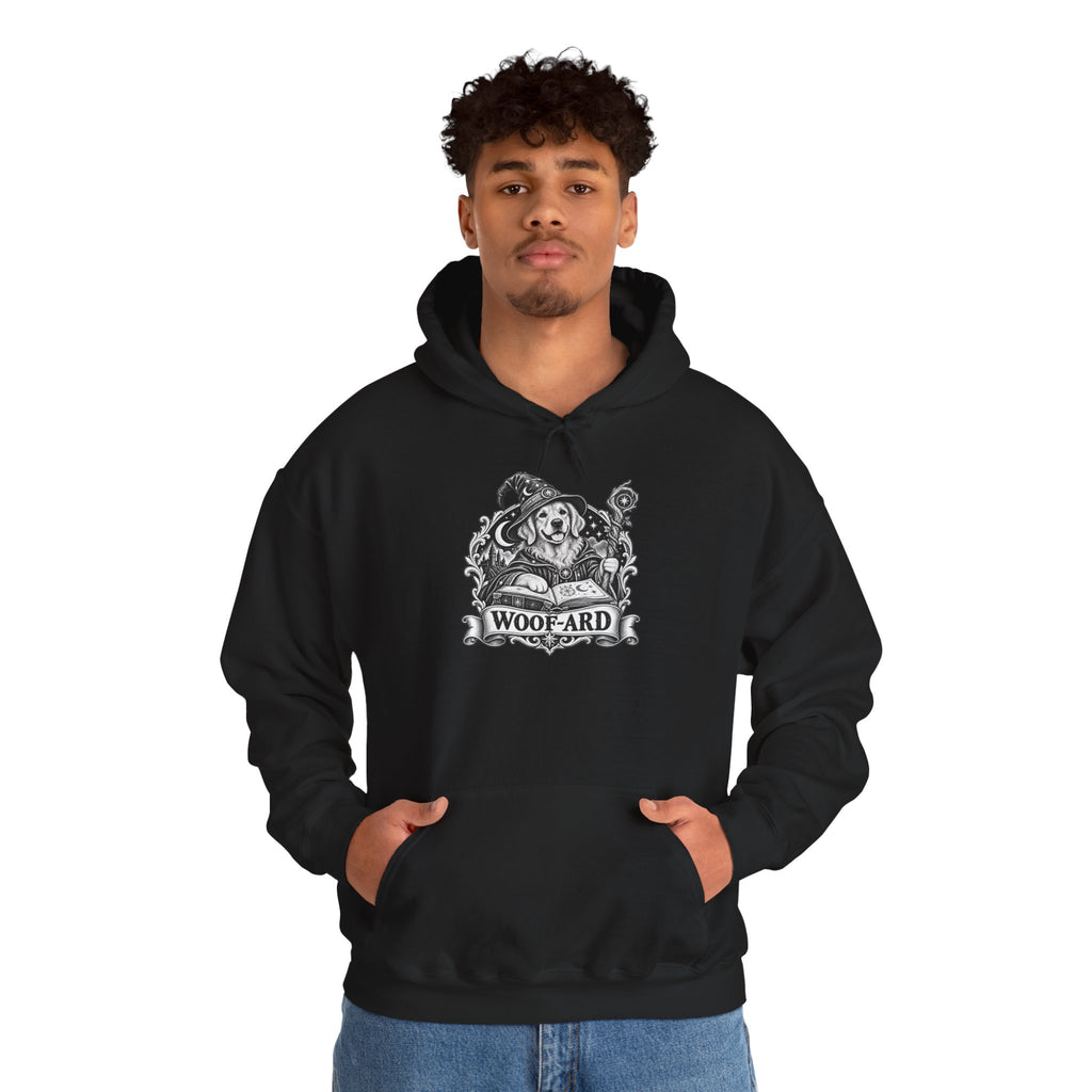 Woof-ard Dog Hoodie – Wizard Fantasy RPG Pullover