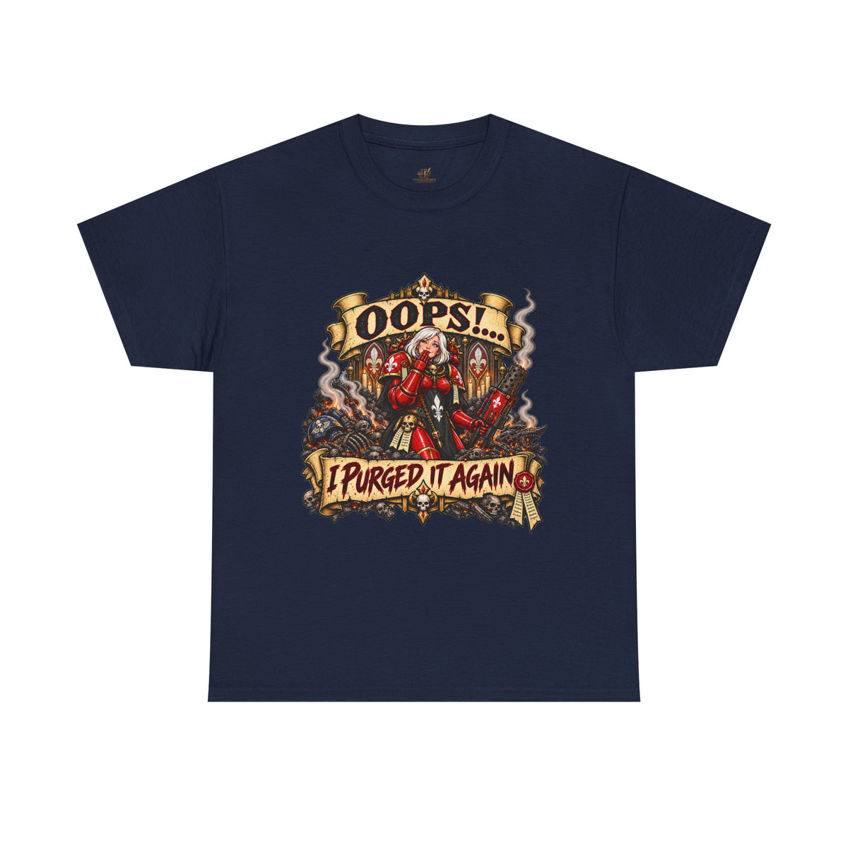 Oops… I Purged It Again Shirt – Sisters of Battle Pop Parody Tee