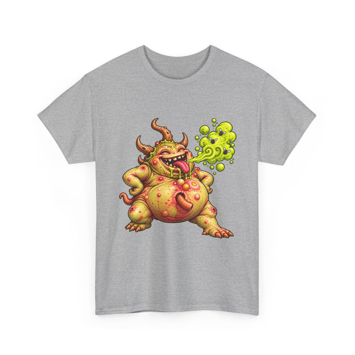 Cheeky Plague Monster Shirt Funny Grimdark Nurgle Warhammer Inspired Creature Graphic Tee