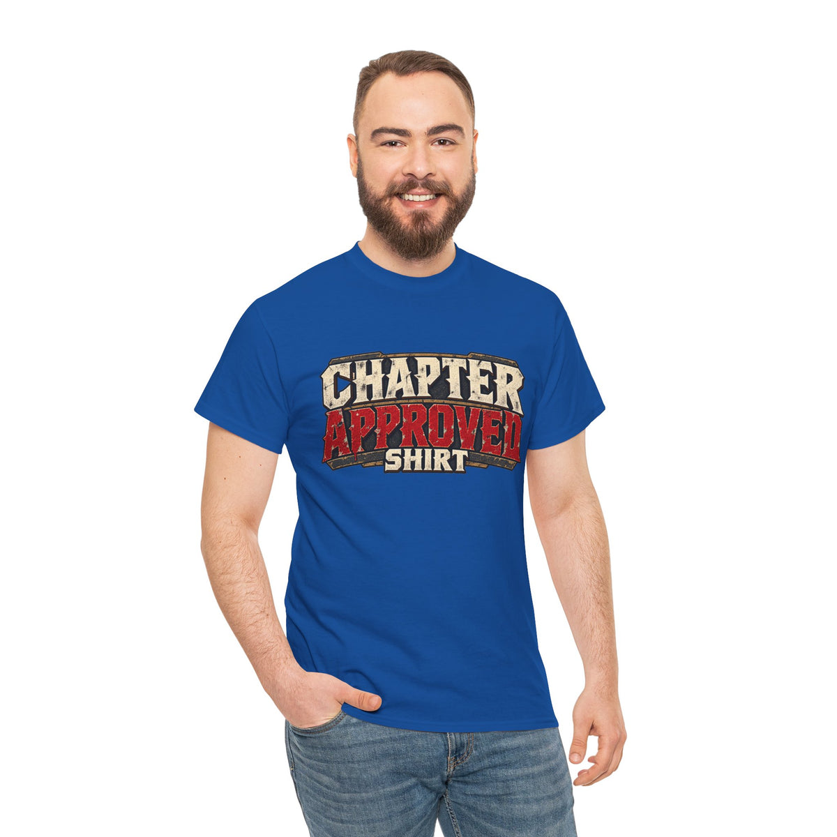 Chapter Approved T-Shirt | Distressed Gaming Tee