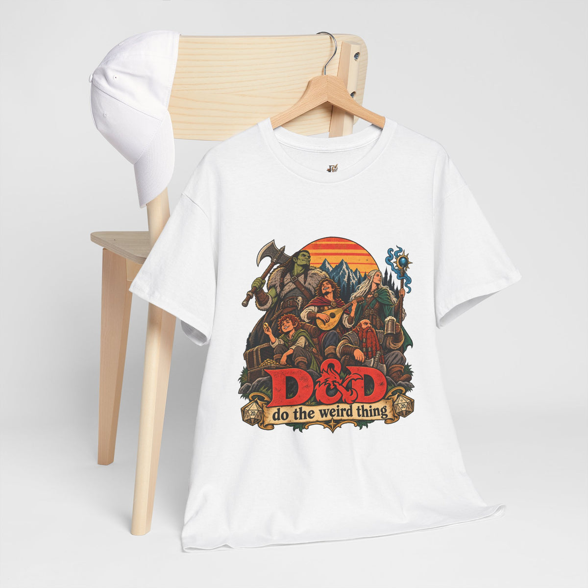 Do the Weird Thing T-Shirt – Funny Tabletop RPG Gamer Tee | Fantasy Roleplaying Shirt