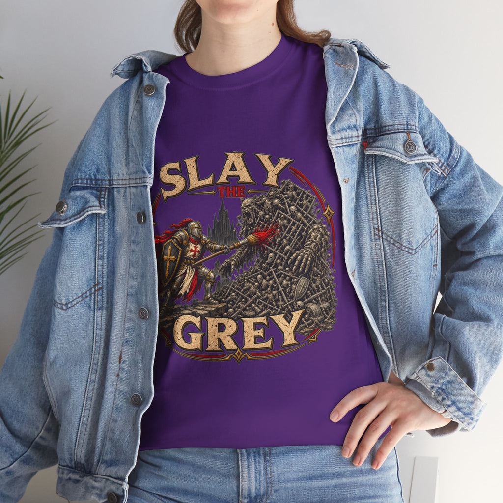 Slay the Grey Miniature Painting T-Shirt | Fantasy Hobbyist Tee