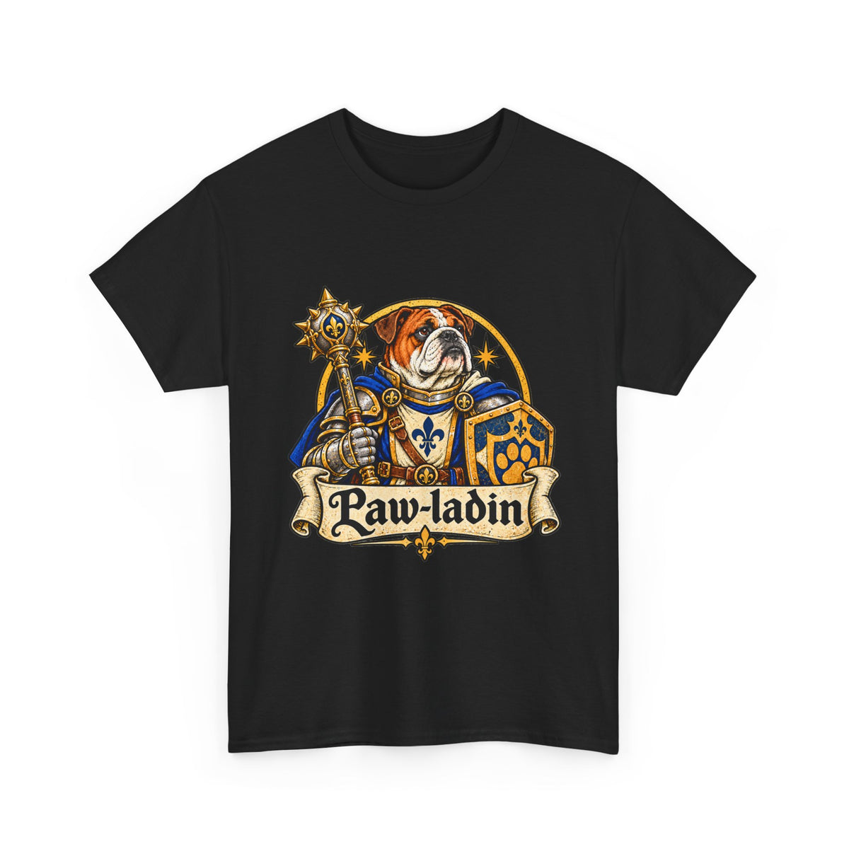 Pawladin Dog T Shirt Funny Paladin Fantasy Tee