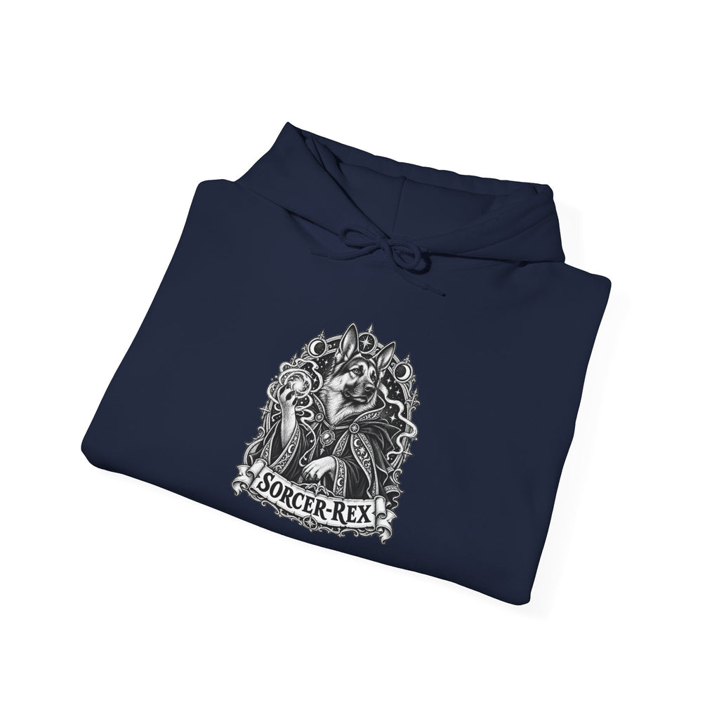 Sorcer-Rex Dog Hoodie – Sorcerer Fantasy RPG Pullover