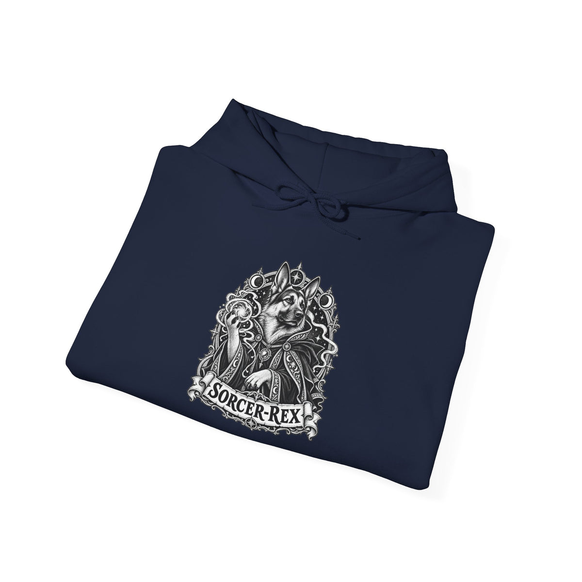 Sorcer-Rex Dog Hoodie – Sorcerer Fantasy RPG Pullover