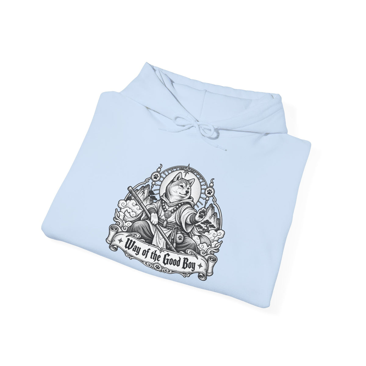 Way of the Good Boy Dog Hoodie – Monk Fantasy RPG Pullover