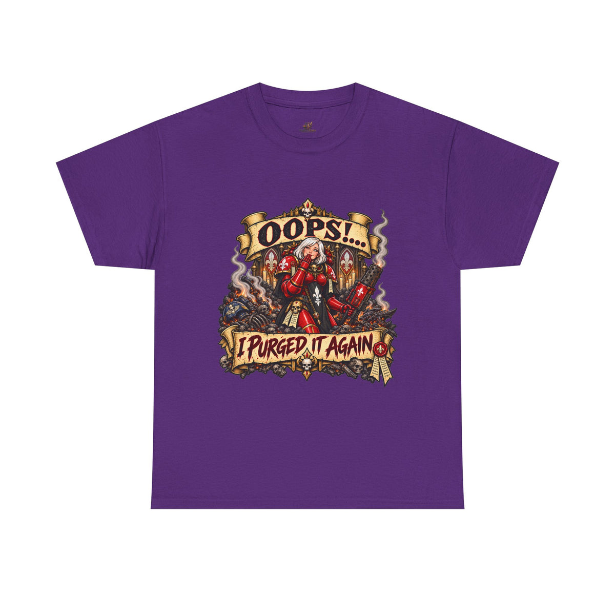 Oops… I Purged It Again Shirt – Sisters of Battle Pop Parody Tee
