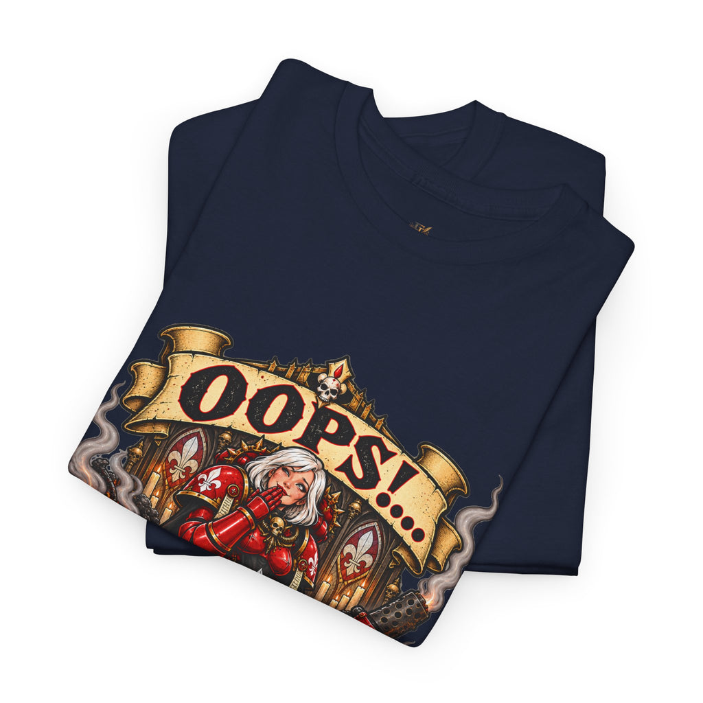 Oops… I Purged It Again Shirt – Sisters of Battle Pop Parody Tee