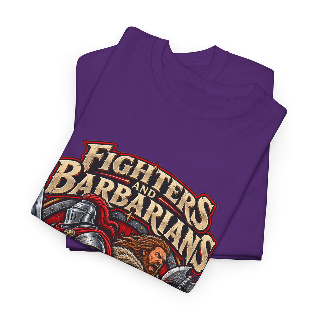 Fighters & Barbarians RPG Tee | The Difference Is Anger Management