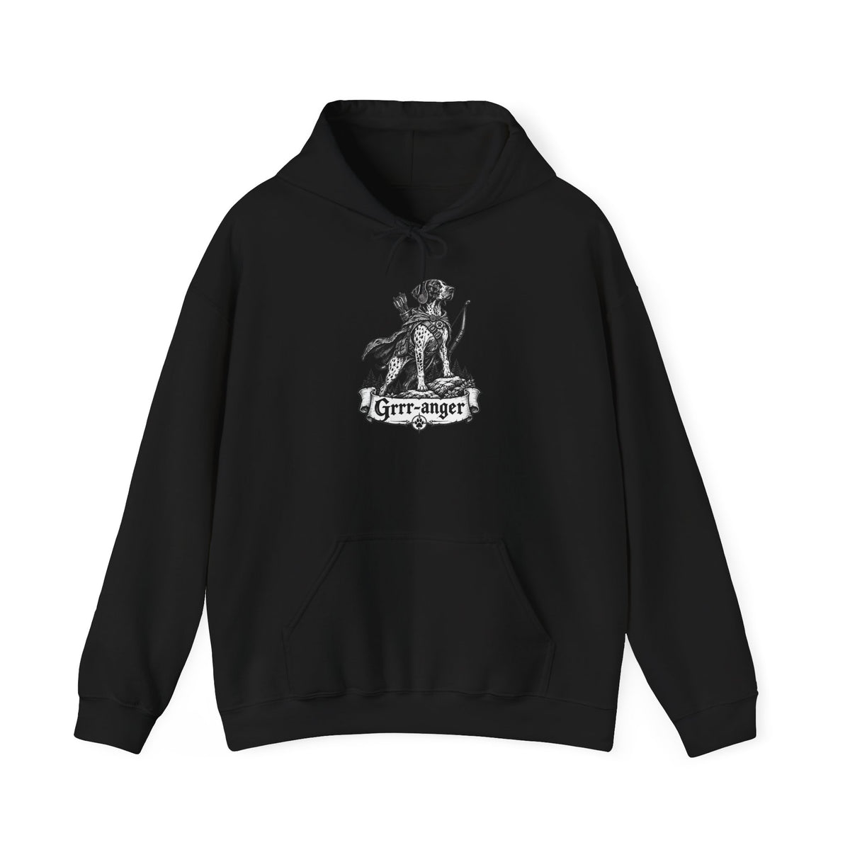 Grrr-anger Dog Hoodie – Ranger Fantasy RPG Pullover