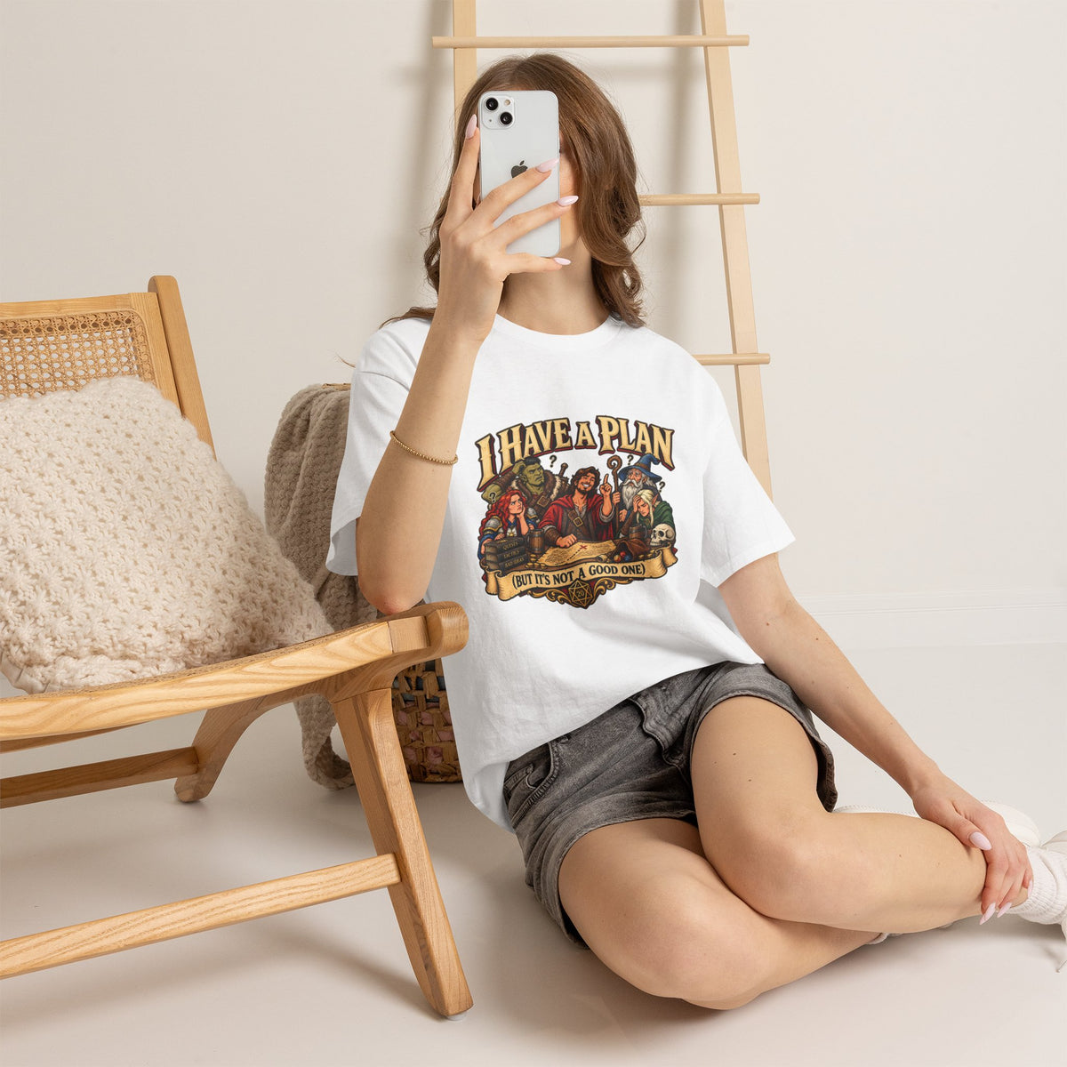 I Have a Plan (But It’s Not a Good One) | Funny RPG Party Tee