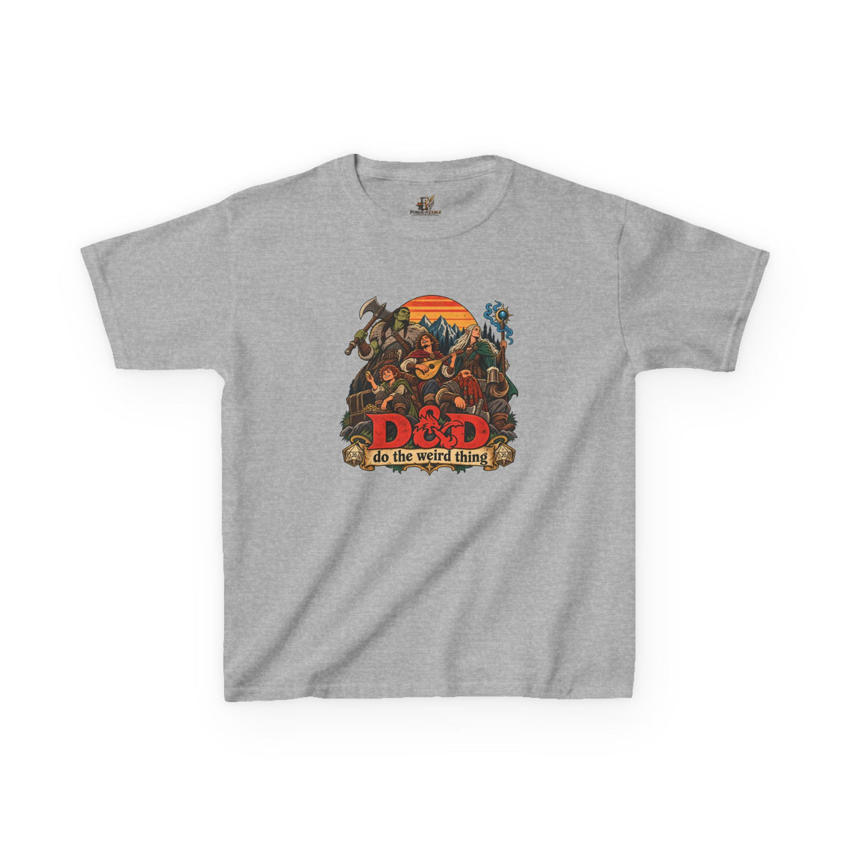 Kids Do the Weird Thing T-Shirt | Retro Fantasy Adventure Tee