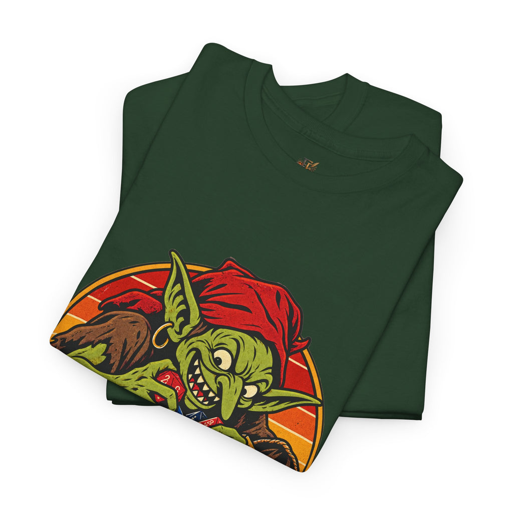 Dice Goblin Shirt – Funny Dice Hoarder & Tabletop RPG Tee