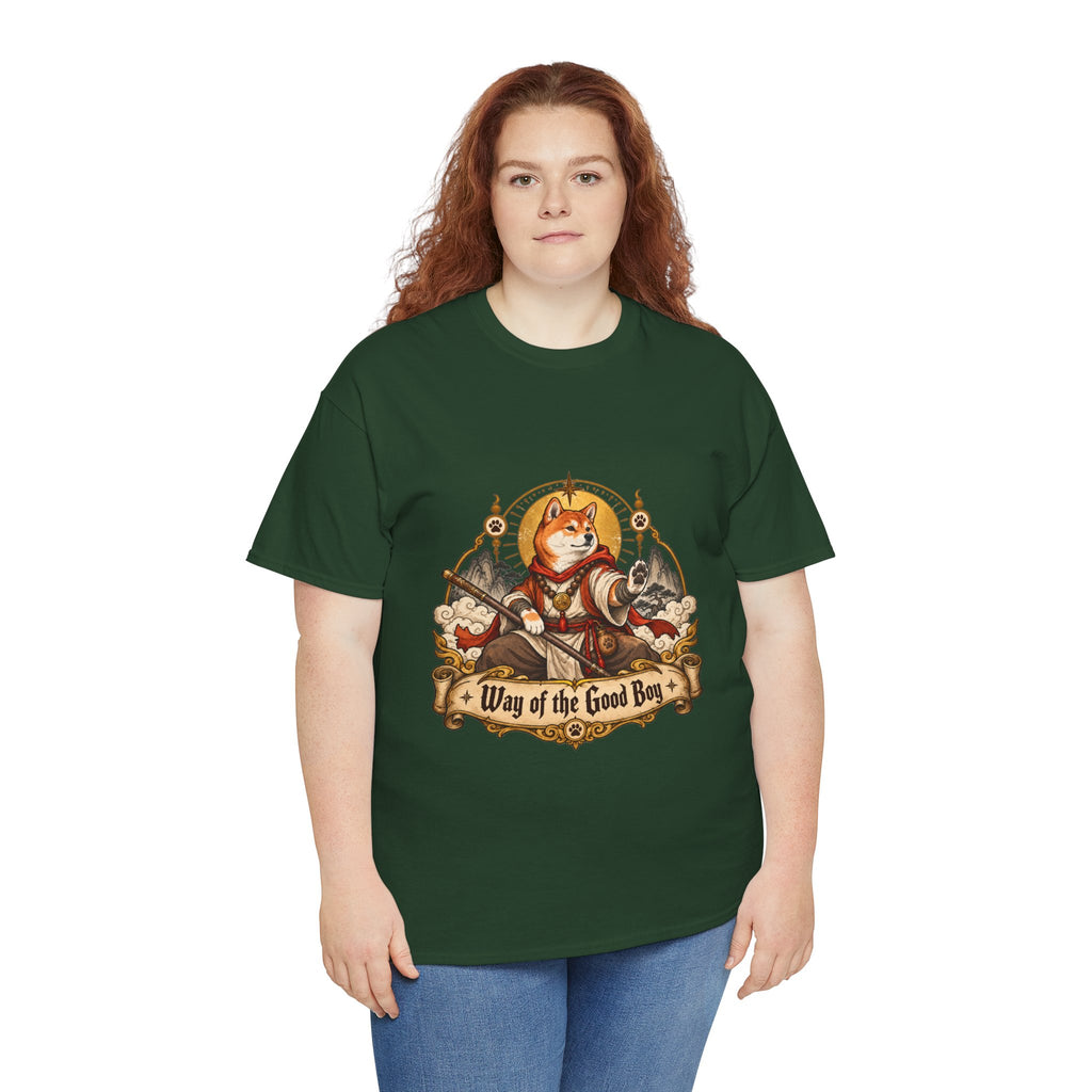 Way of the Good Boy – Dungeons and Dragons Dog Monk Unisex Graphic Tee