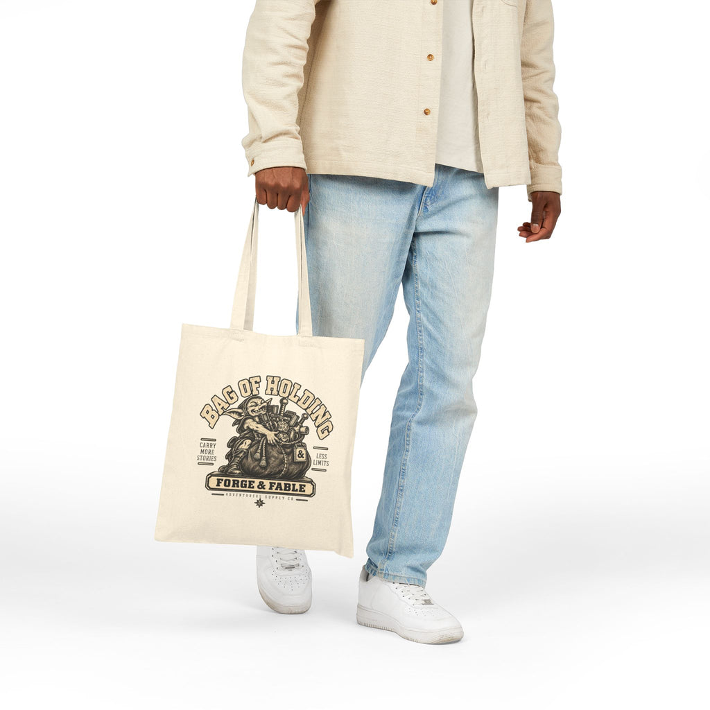 Bag of Holding Canvas Tote Bag | Fantasy RPG Gamer Gift