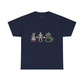 Dalek + Cyberman = Necron Shirt – Sci-Fi Crossover Humor Tee