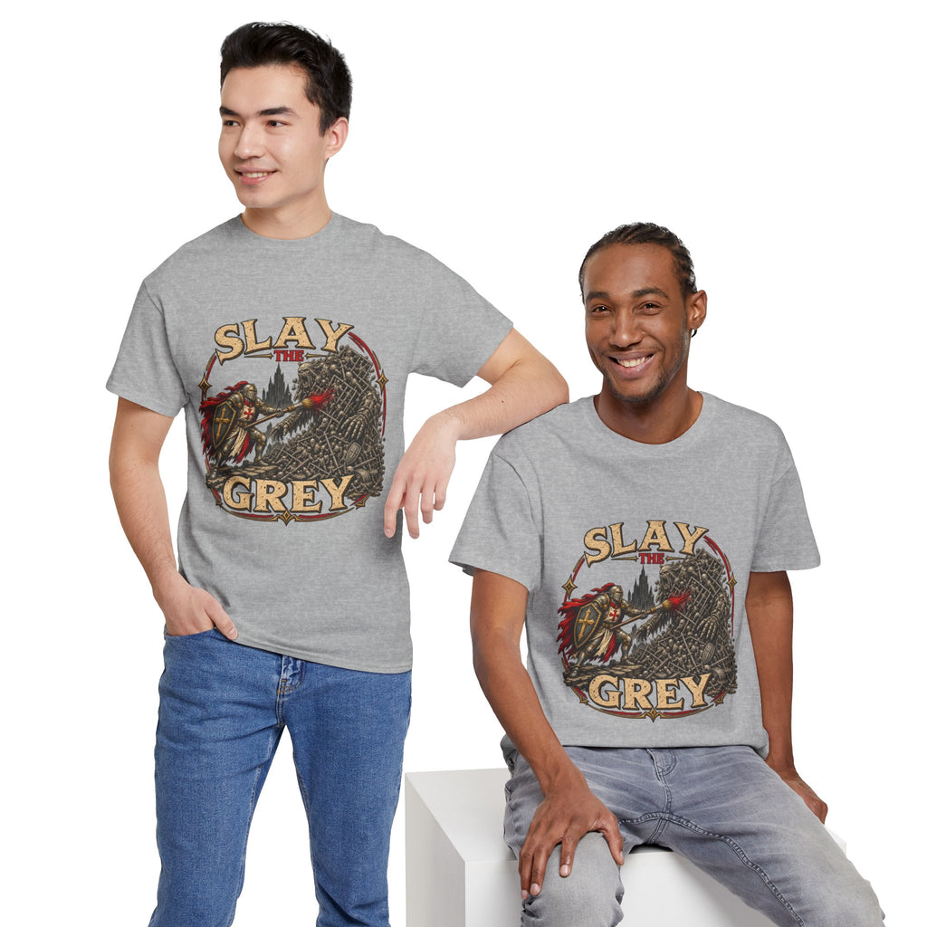 Slay the Grey Miniature Painting T-Shirt | Fantasy Hobbyist Tee