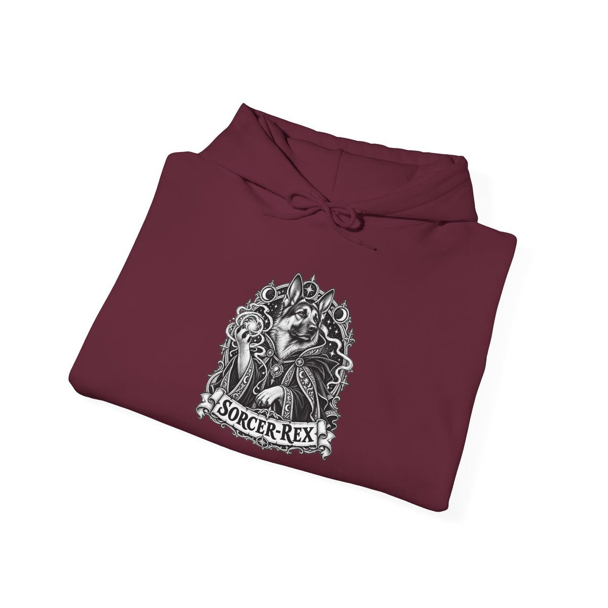 Sorcer-Rex Dog Hoodie – Sorcerer Fantasy RPG Pullover