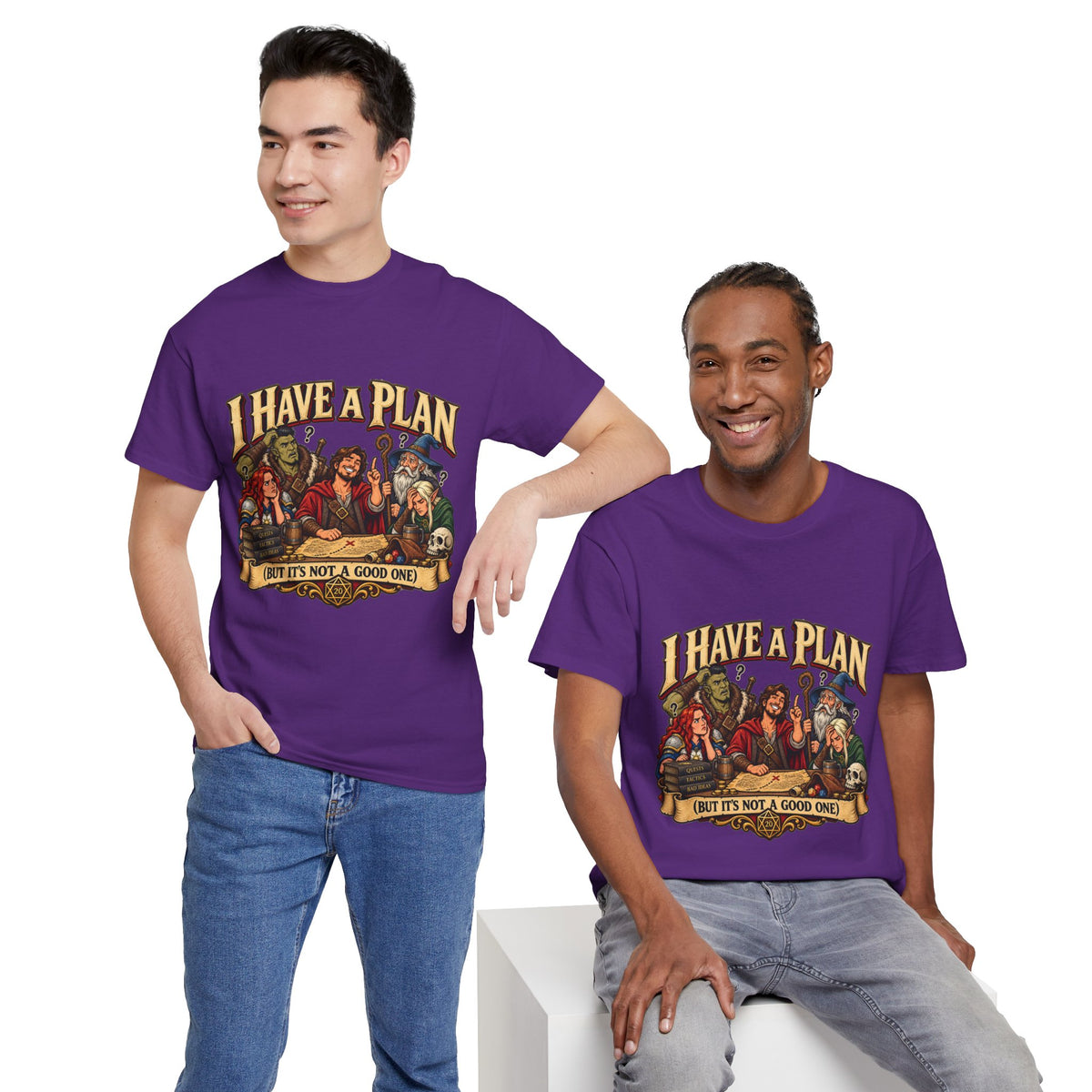 I Have a Plan (But It’s Not a Good One) | Funny RPG Party Tee