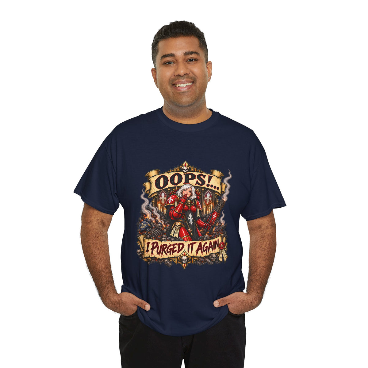 Oops… I Purged It Again Shirt – Sisters of Battle Pop Parody Tee