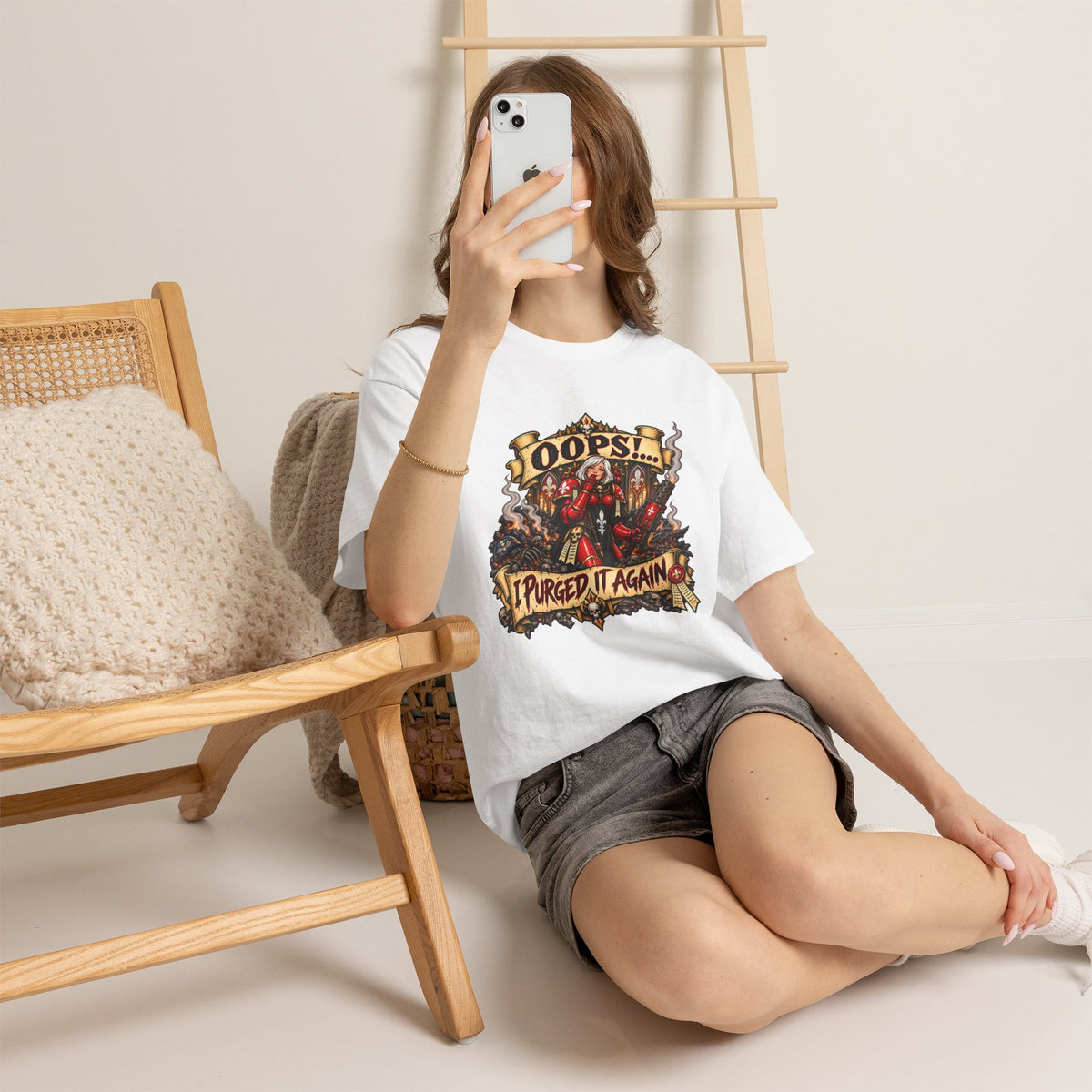 Oops… I Purged It Again Shirt – Sisters of Battle Pop Parody Tee