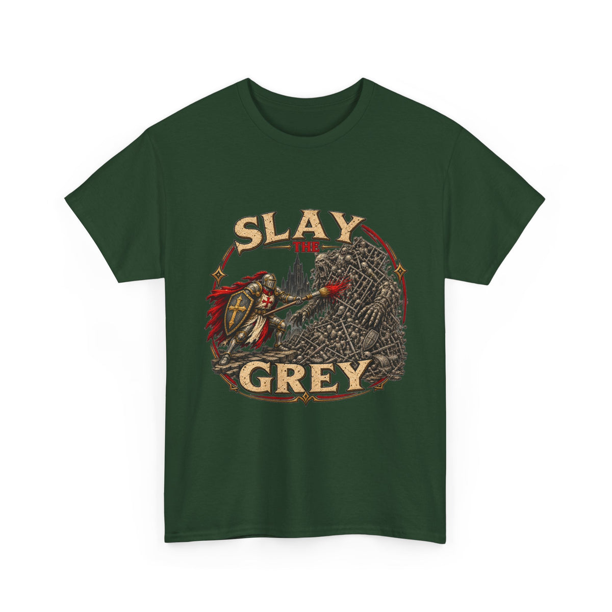 Slay the Grey Miniature Painting T-Shirt | Fantasy Hobbyist Tee