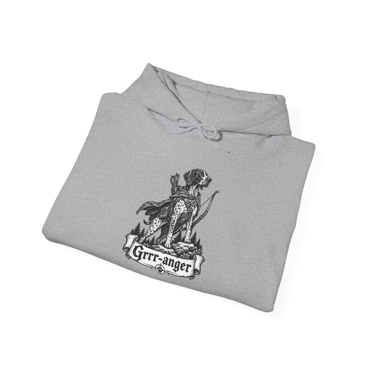 Grrr-anger Dog Hoodie – Ranger Fantasy RPG Pullover