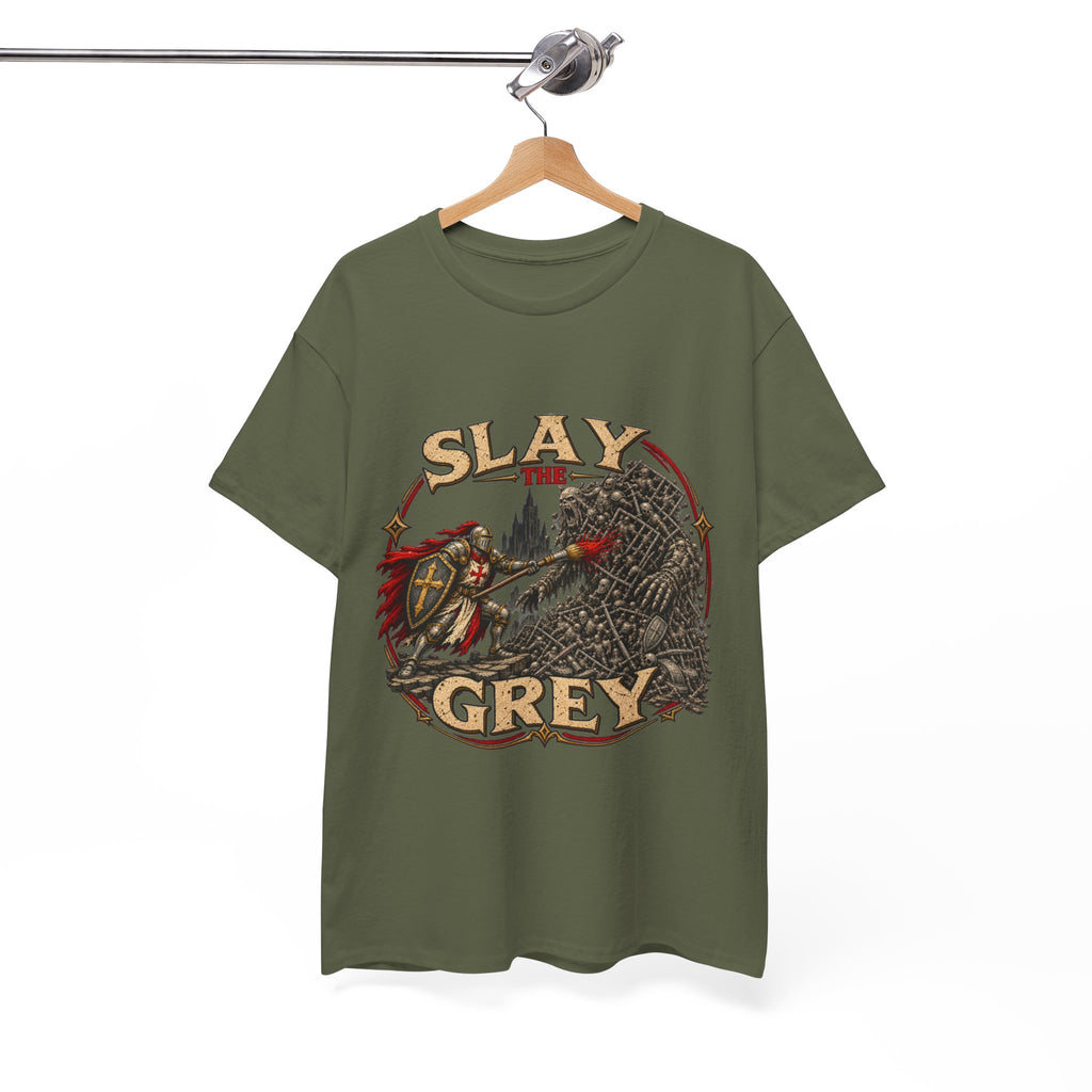 Slay the Grey Miniature Painting T-Shirt | Fantasy Hobbyist Tee