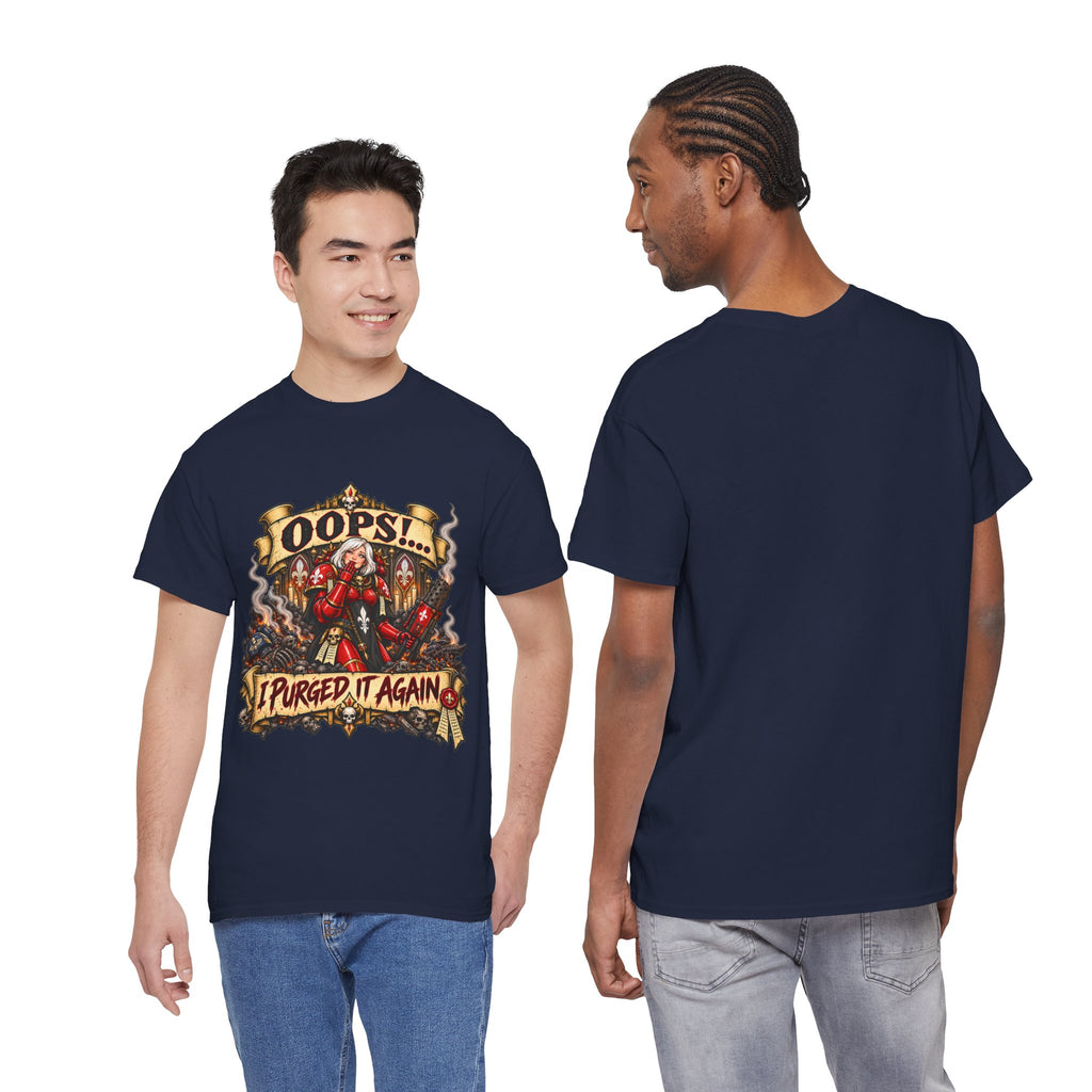 Oops… I Purged It Again Shirt – Sisters of Battle Pop Parody Tee