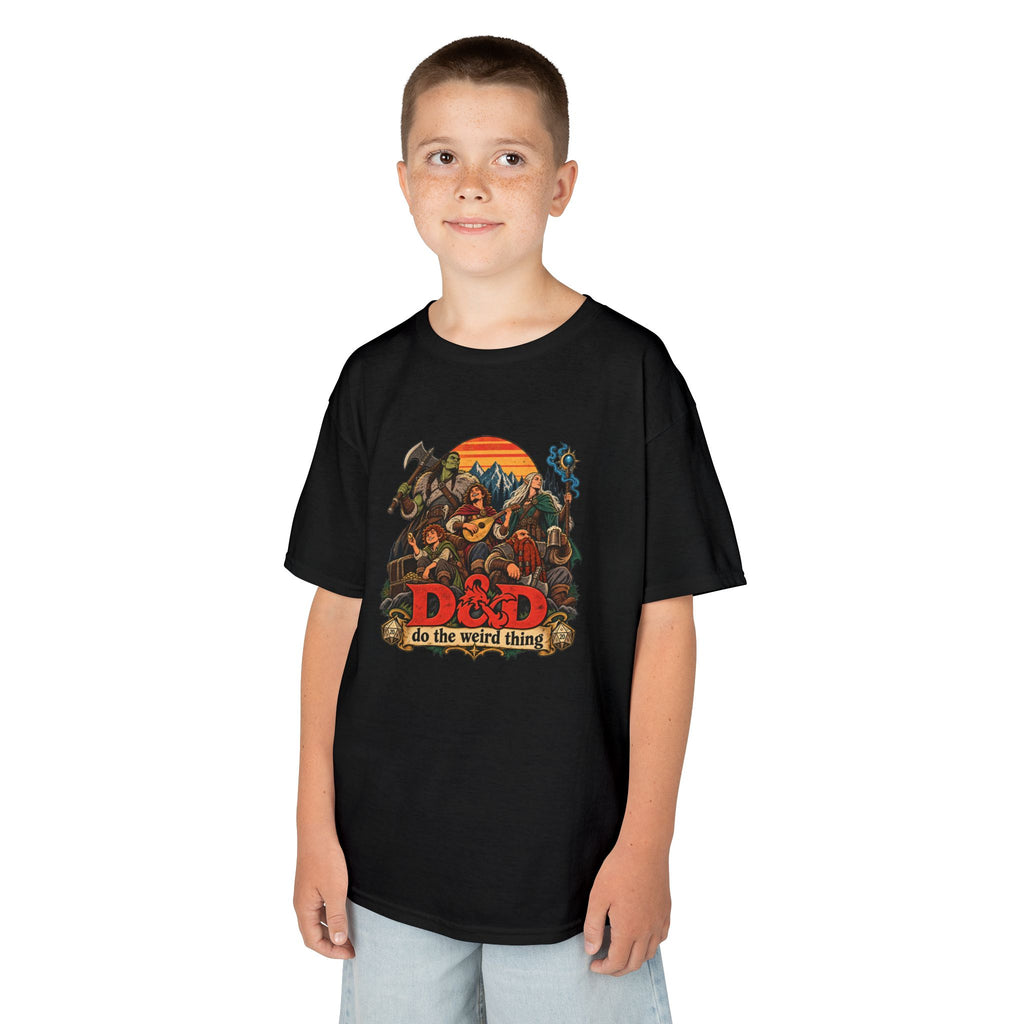Kids Do the Weird Thing T-Shirt | Retro Fantasy Adventure Tee