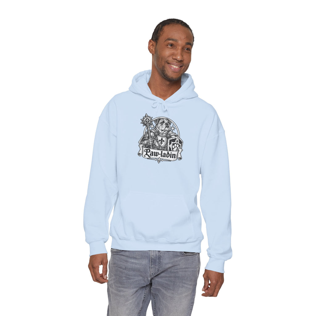 Paw-ladin Dog Hoodie – Paladin Fantasy RPG Pullover